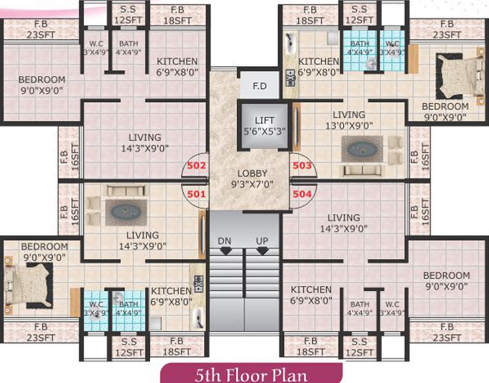  nirmal Images for Cluster Plan of Hari Om Nirmal
