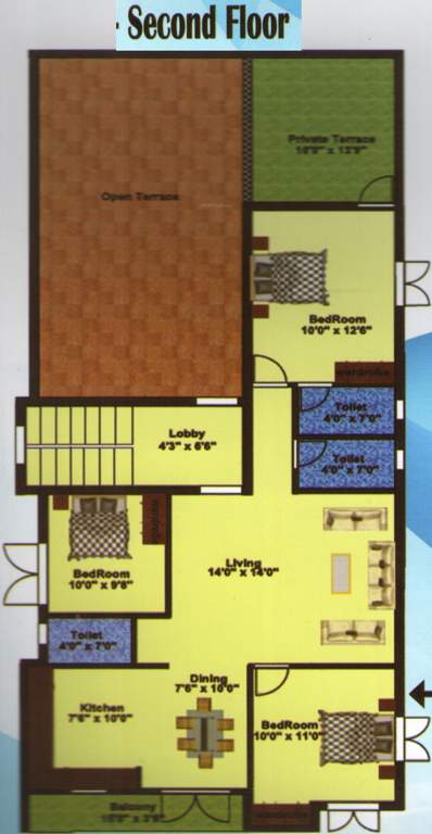 Images for Cluster Plan of Hanu Gokulam