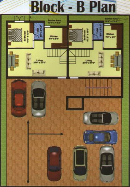 Images for Cluster Plan of Hanu Gokulam Images for Cluster Plan of Hanu Gokulam