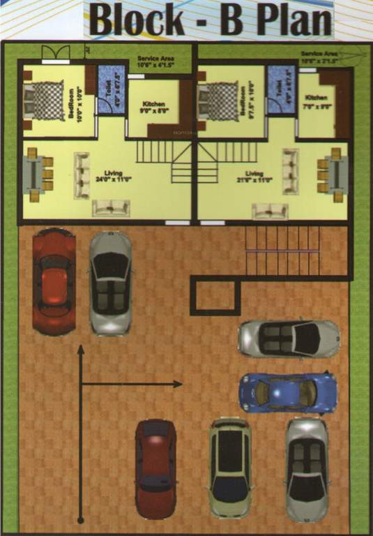 Images for Cluster Plan of Hanu Gokulam