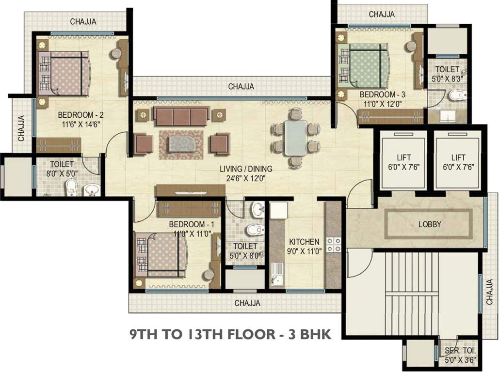  trident sundew sunrise and sunglow Images for Cluster Plan of Shubham Trident Sundew Sunrise And Sunglow