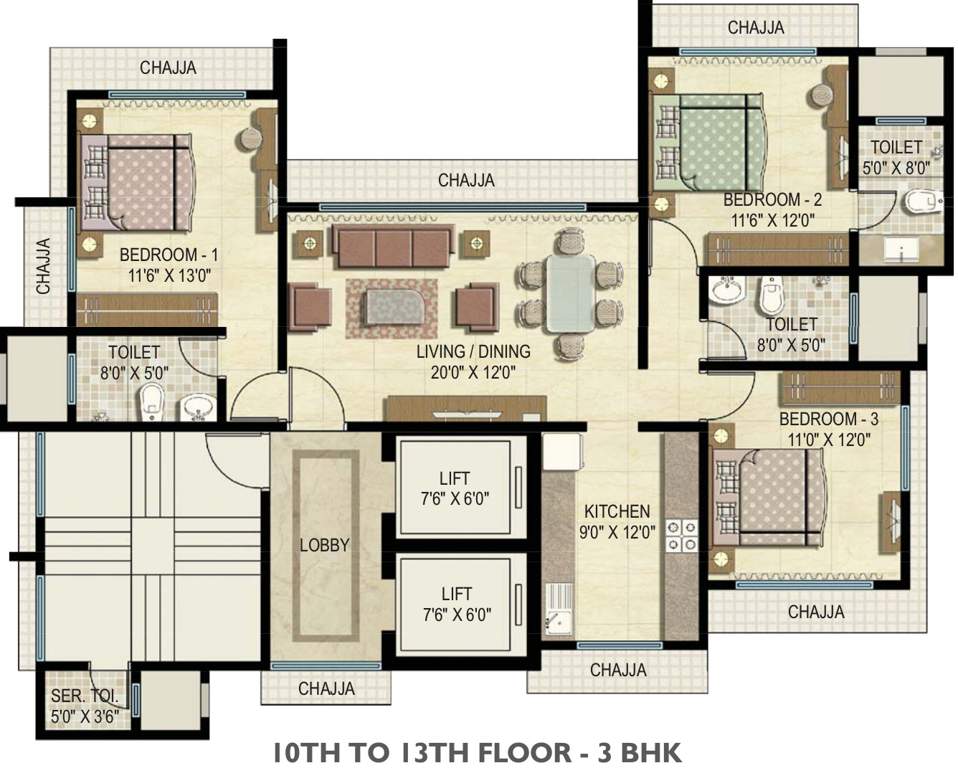  trident sundew sunrise and sunglow Images for Cluster Plan of Shubham Trident Sundew Sunrise And Sunglow