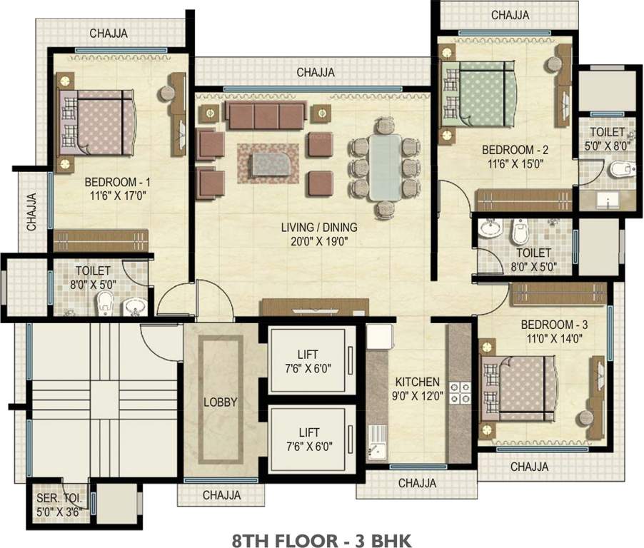  trident sundew sunrise and sunglow Images for Cluster Plan of Shubham Trident Sundew Sunrise And Sunglow
