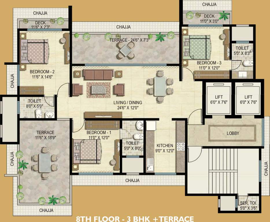  trident sundew sunrise and sunglow Images for Cluster Plan of Shubham Trident Sundew Sunrise And Sunglow