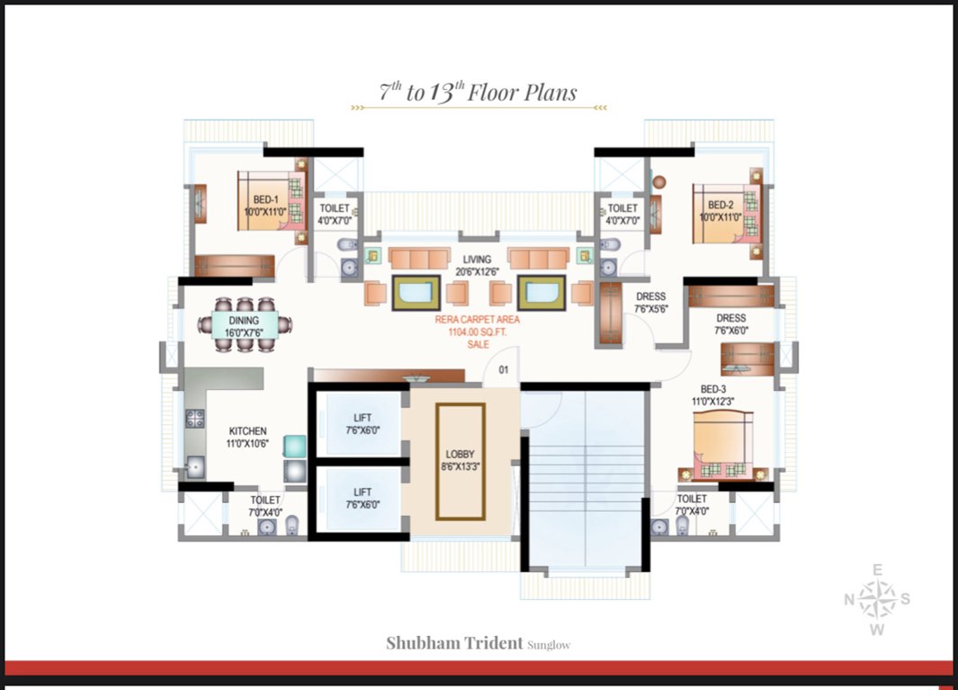  trident sundew sunrise and sunglow Sundew Cluster Plan