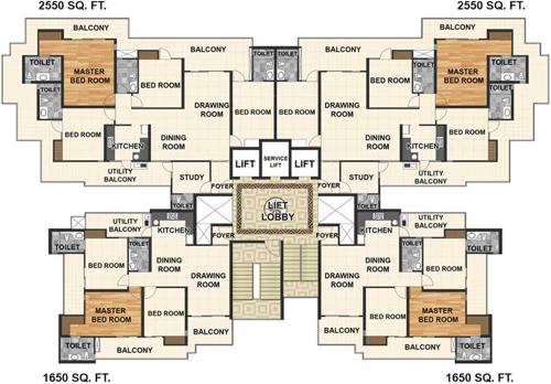  prakriti Images for Cluster Plan of Shantiniketan Prakriti