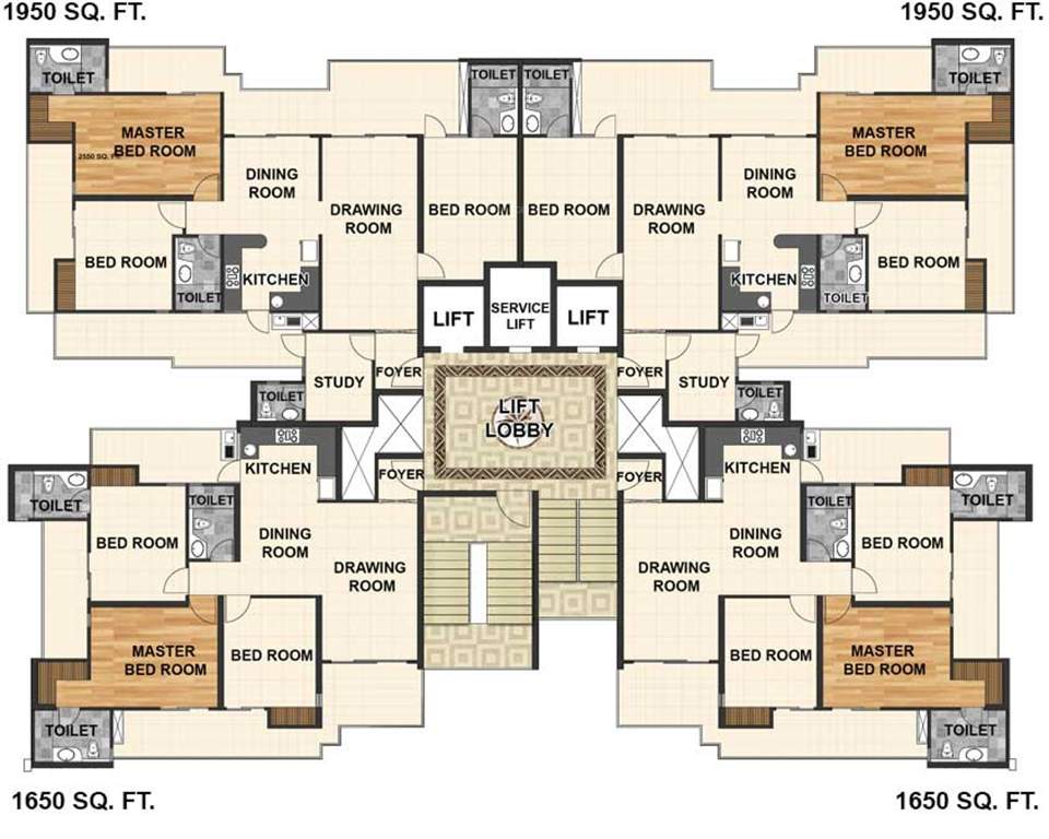  prakriti Images for Cluster Plan of Shantiniketan Prakriti