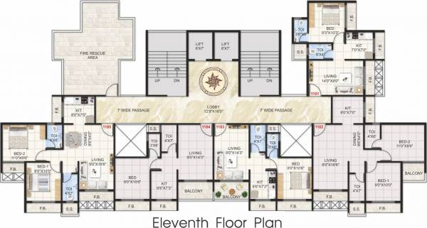 Images for Cluster Plan of Hari Om Leela Residency Images for Cluster Plan of Hari Om Leela Residency