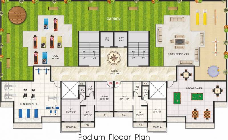 Images for Cluster Plan of Hari Om Leela Residency