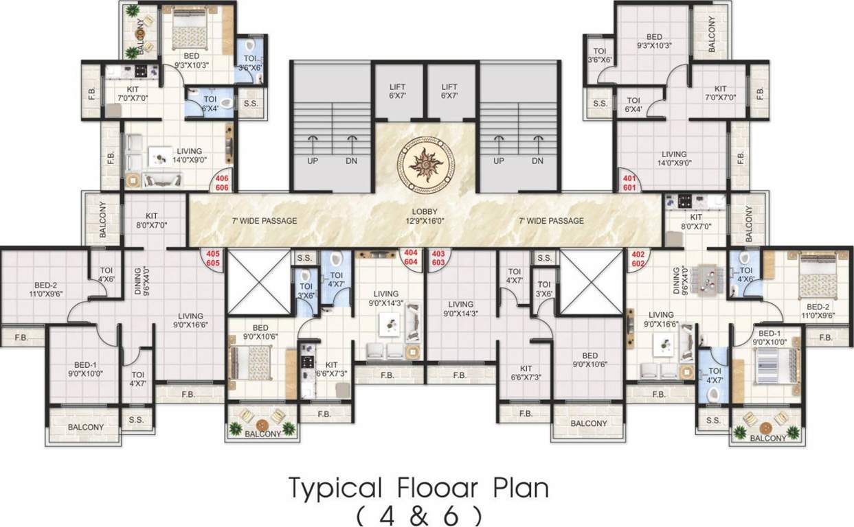 Images for Cluster Plan of Hari Om Leela Residency