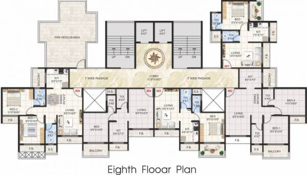 Images for Cluster Plan of Hari Om Leela Residency Images for Cluster Plan of Hari Om Leela Residency
