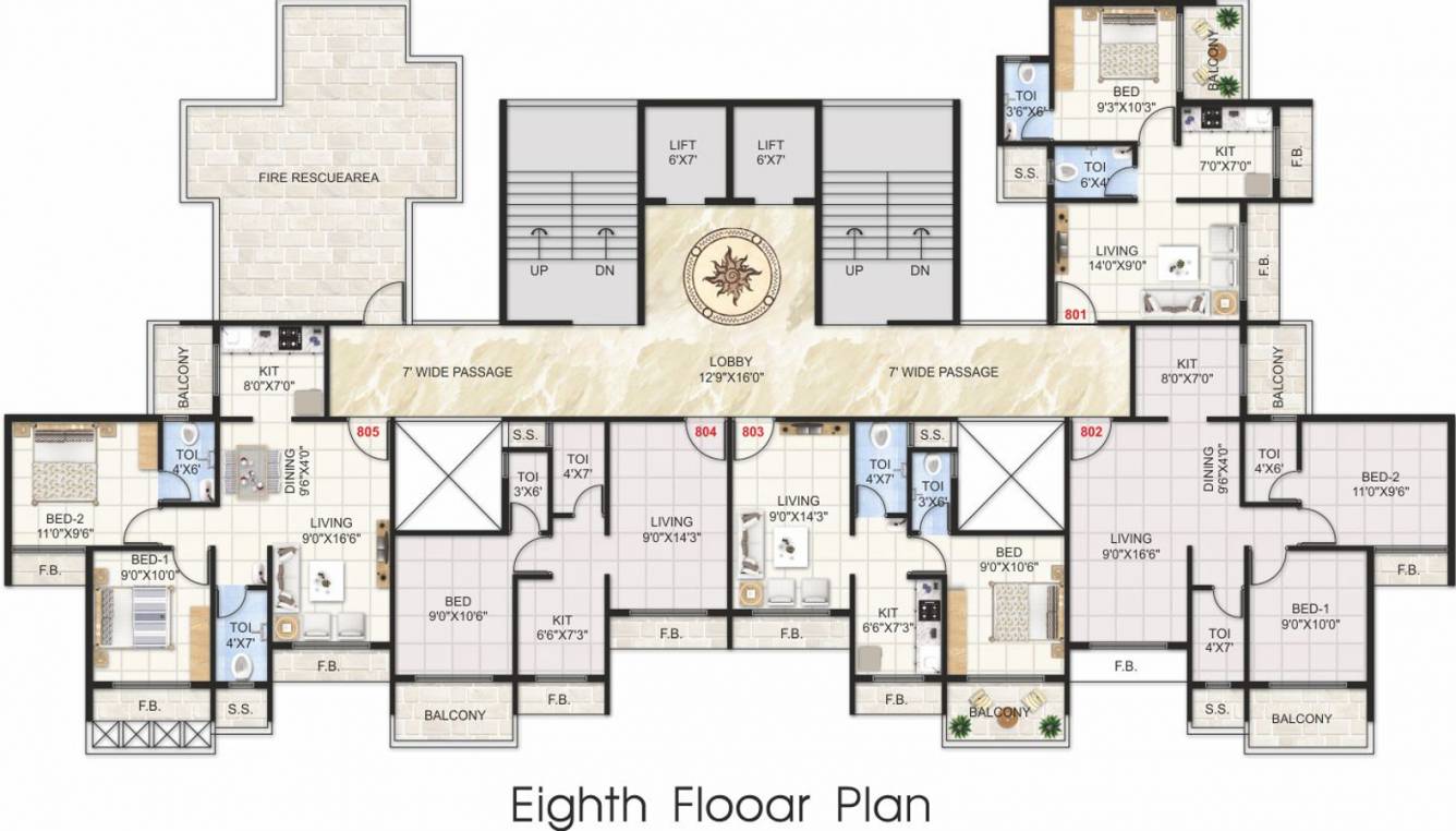 Images for Cluster Plan of Hari Om Leela Residency