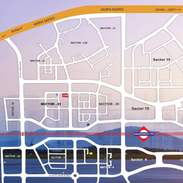 Images for Location Plan of Hari Om Leela Residency