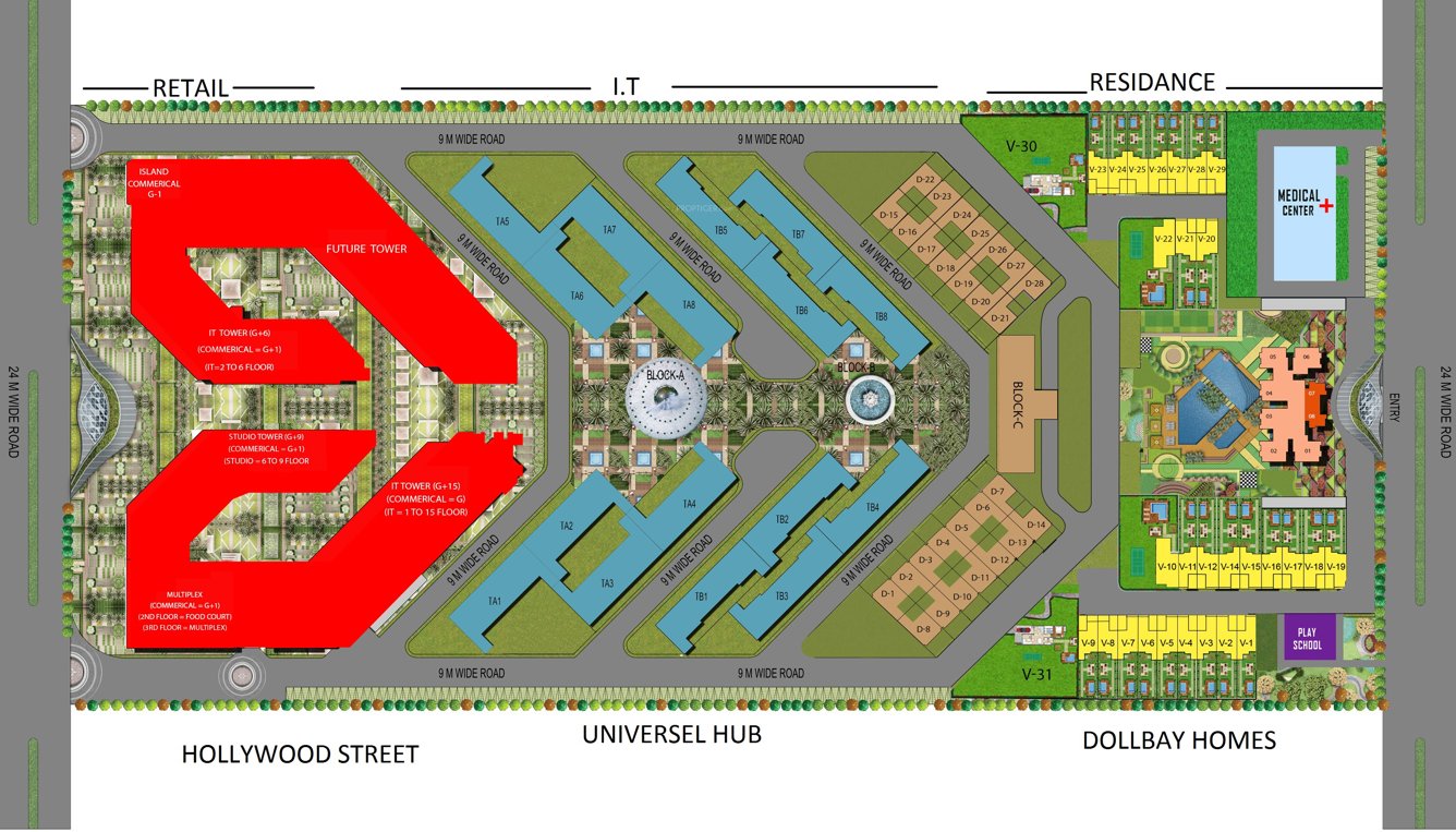 Images for Master Plan of Homes Dolby Homz Villas