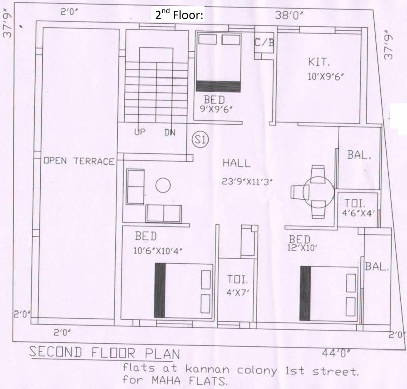 Images for Cluster Plan of Maha Thilaga