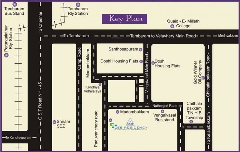 Images for Location Plan of Chennai Crossandra