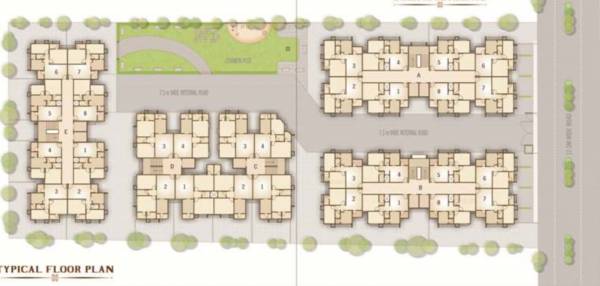  ahmed-residency Tower A  Cluster Plan