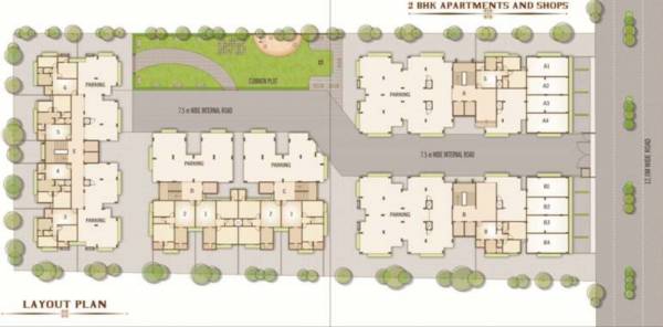  ahmed-residency Layout Plan