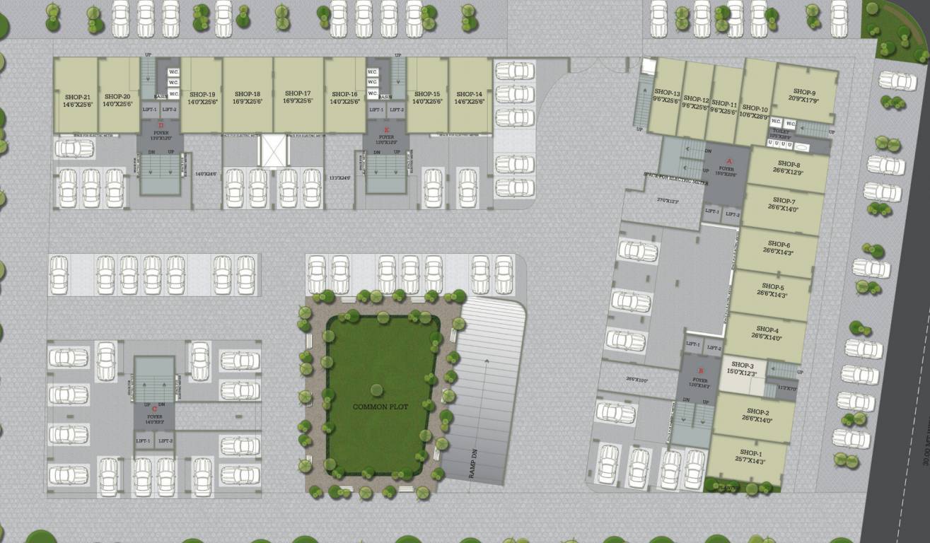 Images for Cluster Plan of Myco Akibah Heights