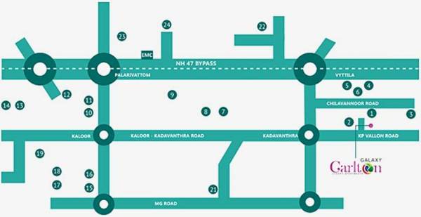  carlton Images for Location Plan of Galaxy Carlton