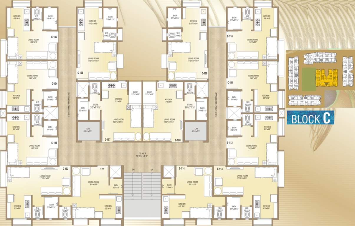  gokulam Images for Cluster Plan of Signature Gokulam