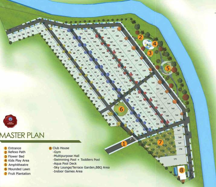  green-valley Images for Layout Plan of Preeti Green Valley