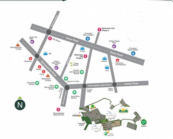  green-meadows Location Plan