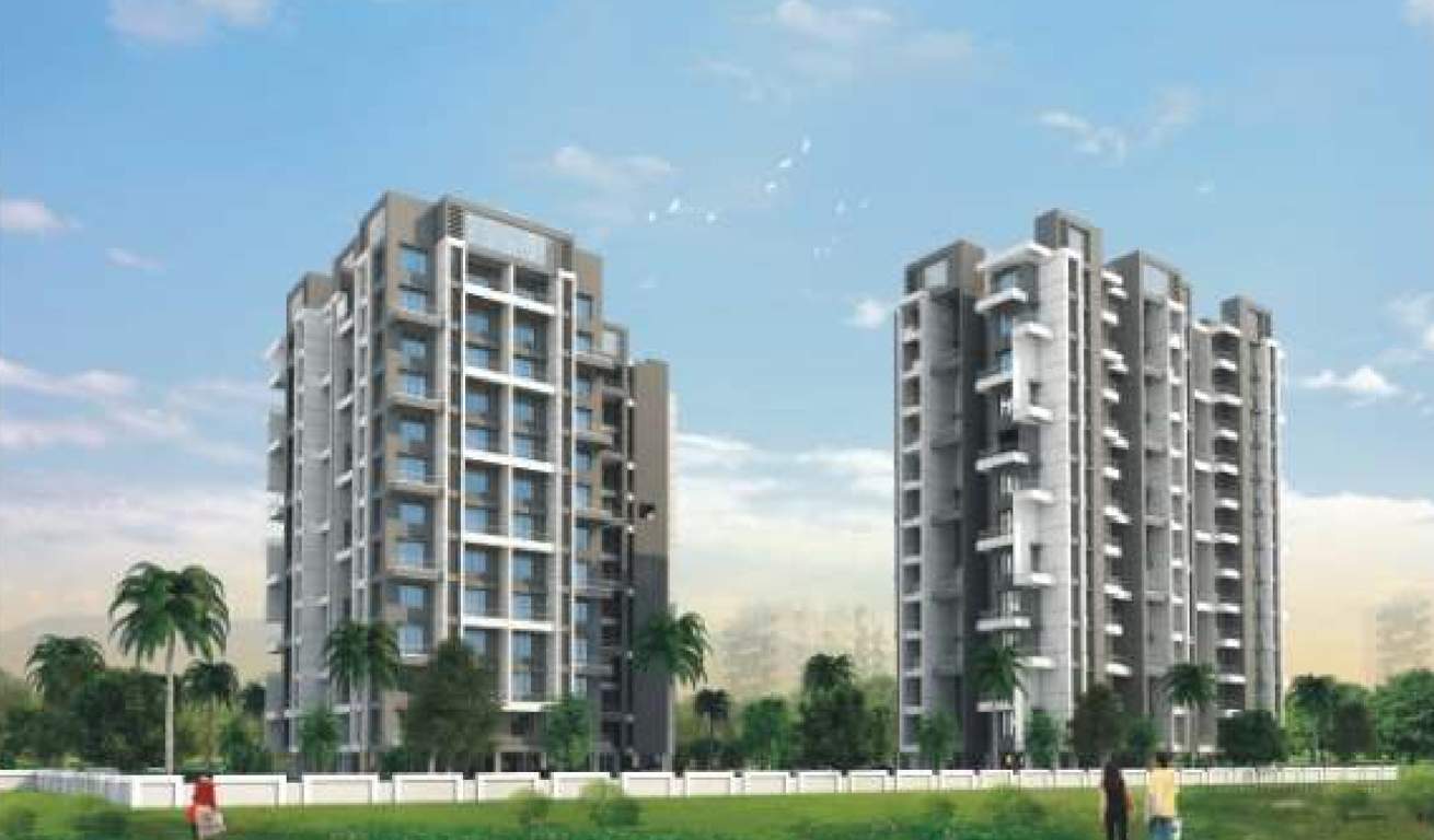 twin towers Images for Elevation of Shraddha Twin Towers