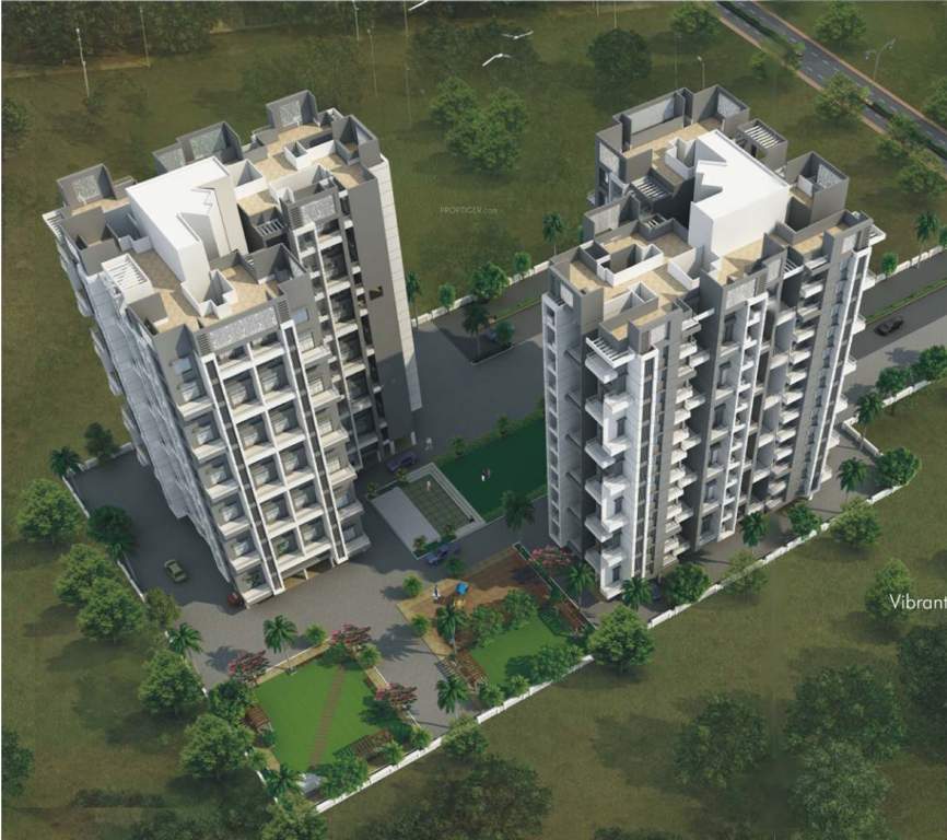 twin towers Images for Elevation of Shraddha Twin Towers
