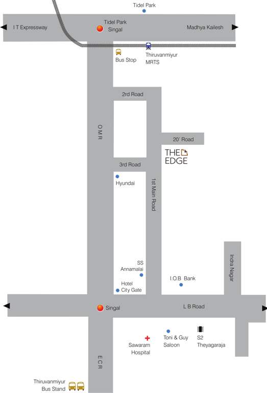  the edge Images for Location Plan of Bhoomi The Edge