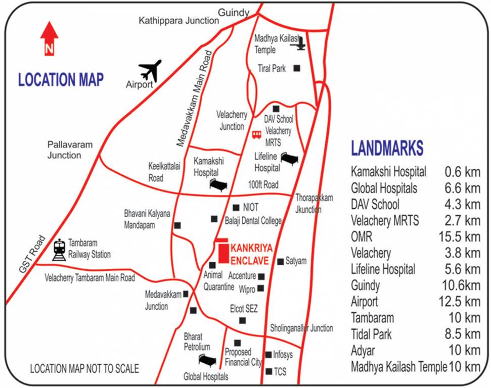 Images for Location Plan of Kankriya Pallikaranai