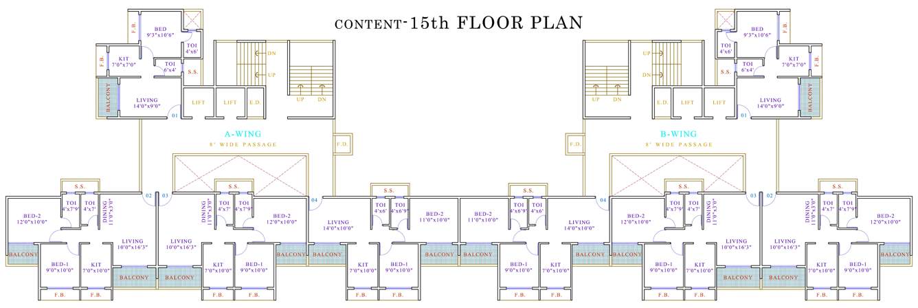  excelencia Images for Cluster Plan of Kamdhenu Lifespaces Excelencia