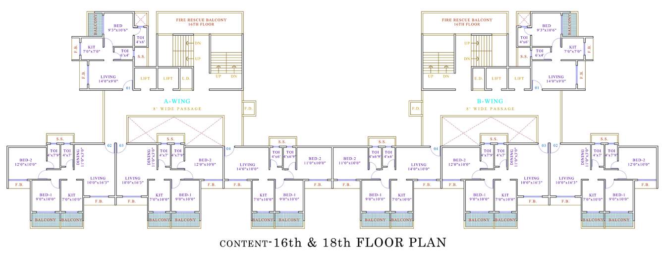  excelencia Images for Cluster Plan of Kamdhenu Lifespaces Excelencia