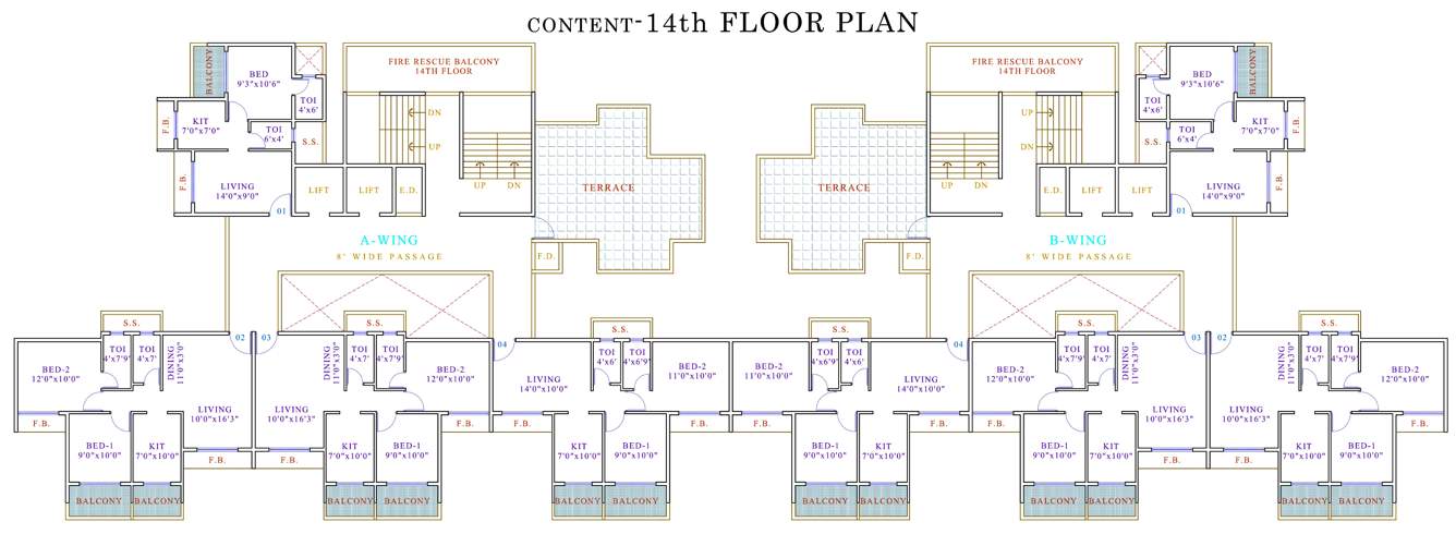  excelencia Images for Cluster Plan of Kamdhenu Lifespaces Excelencia