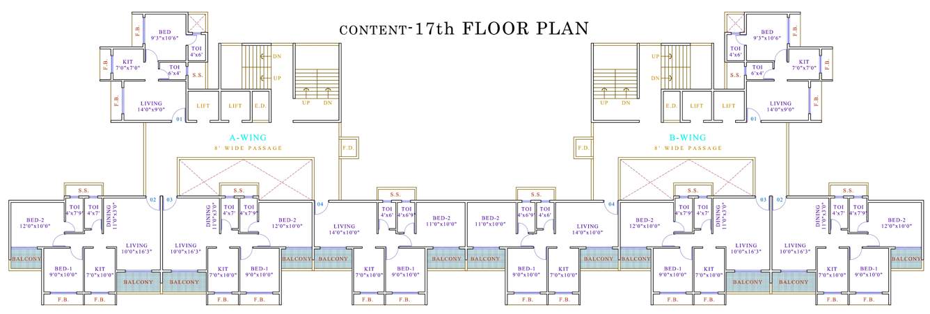  excelencia Images for Cluster Plan of Kamdhenu Lifespaces Excelencia