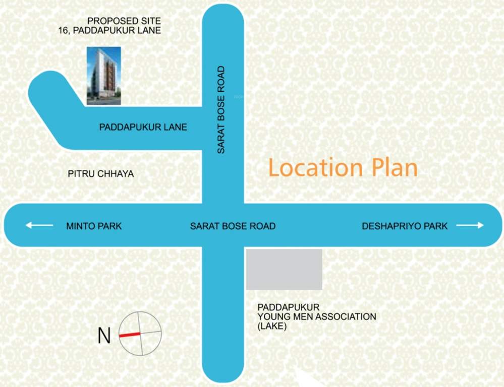 pearl Images for Location Plan of Arrjavv Pearl