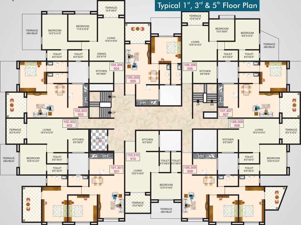 opal Images for Cluster Plan of Sonigara Opal