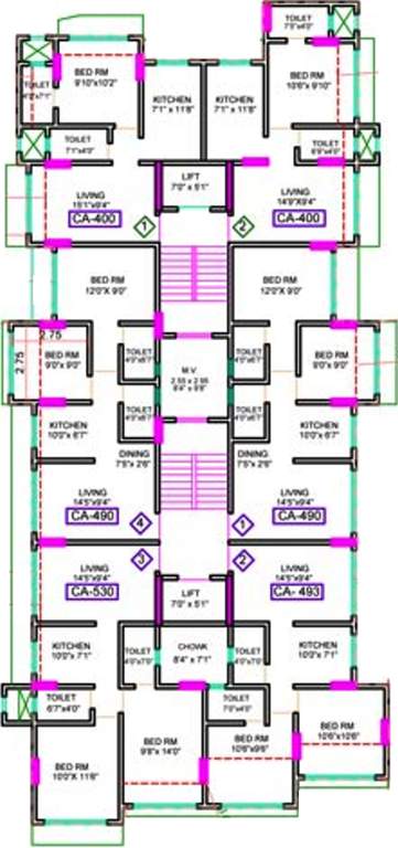  gokul aaradhana Images for Cluster Plan of Surya Group Of Companies Gokul Aaradhana