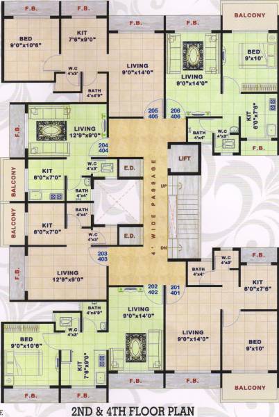 Images for Cluster Plan of Space Matoshree