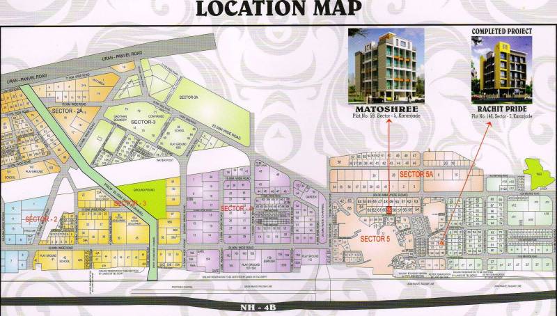 Images for Location Plan of Space India Builders and Developers Matoshree