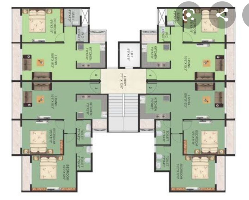  majesty Block G Cluster Plan