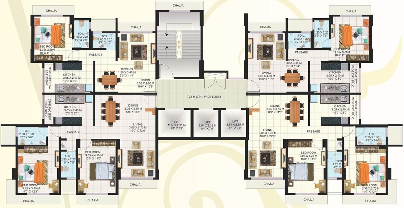 manjari arcade Images for Cluster Plan of Jyoti Manjari Arcade