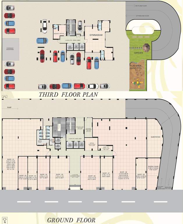 manjari arcade Images for Cluster Plan of Jyoti Manjari Arcade
