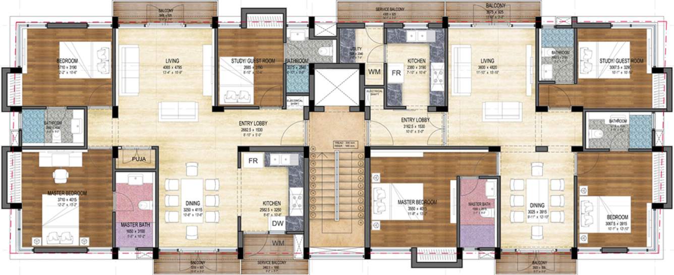 Images for Cluster Plan of Chaitanya Foundations Jai Sri