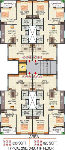 Images for Cluster Plan of Advait Ekdhant Apartment