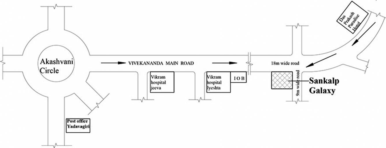 Images for Location Plan of Sankalp Group Galaxy