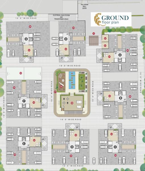 Images for Cluster Plan of Hindva Builders Paradise