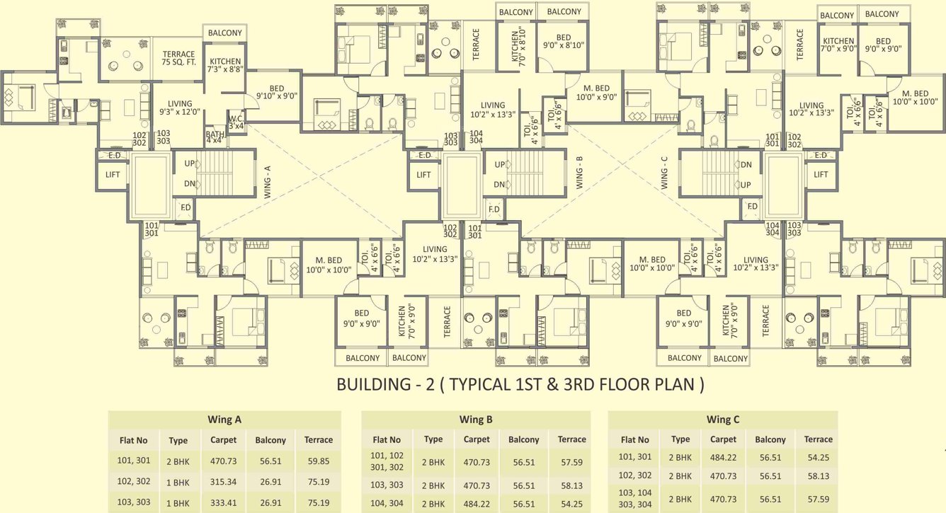 Images for Cluster Plan of Shree Enterprises Sparsh
