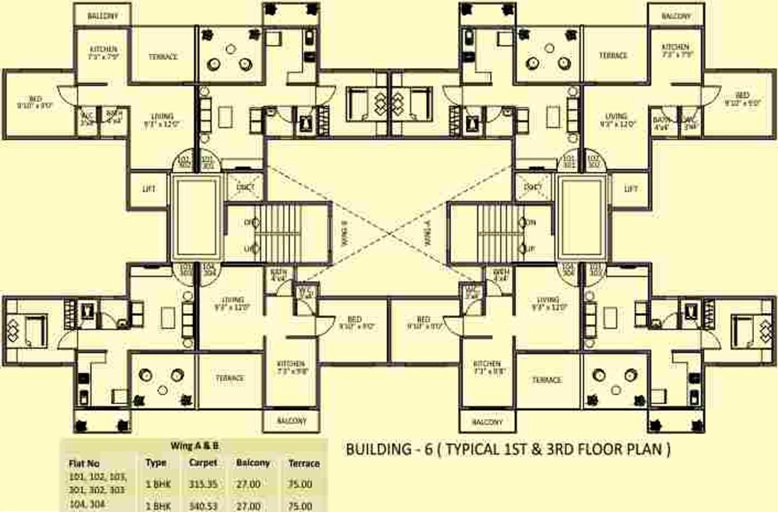 Images for Cluster Plan of Shree Enterprises Sparsh