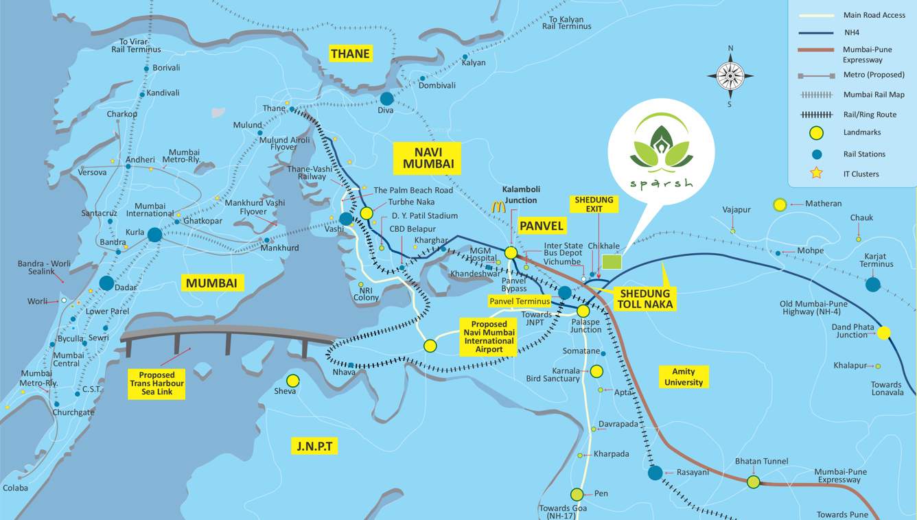 sparsh Images for Location Plan of Shree Enterprises Sparsh